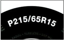 Sample Tire Size image